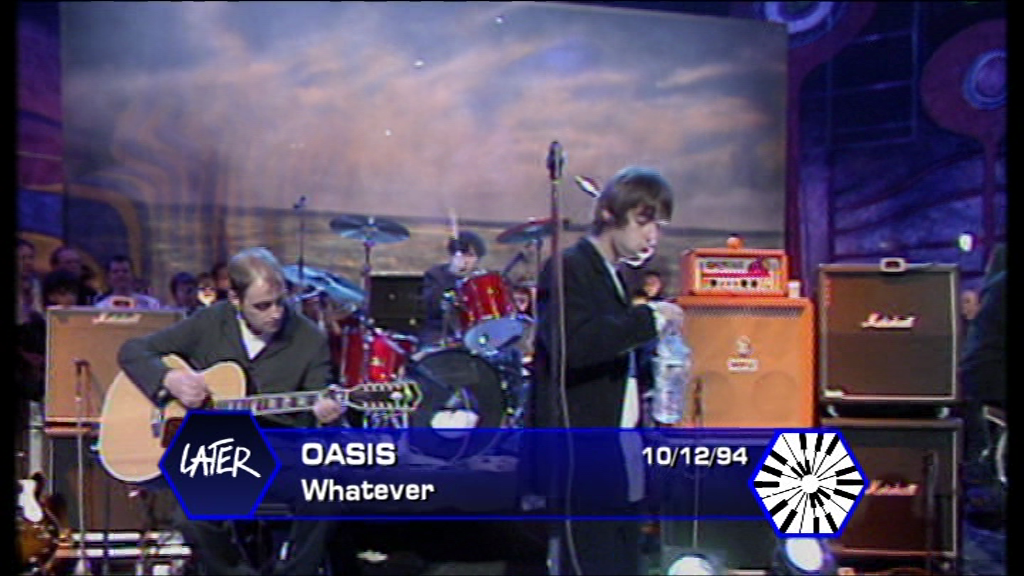 Oasis at BBC TV Studios, London, UK - December 6, 1994