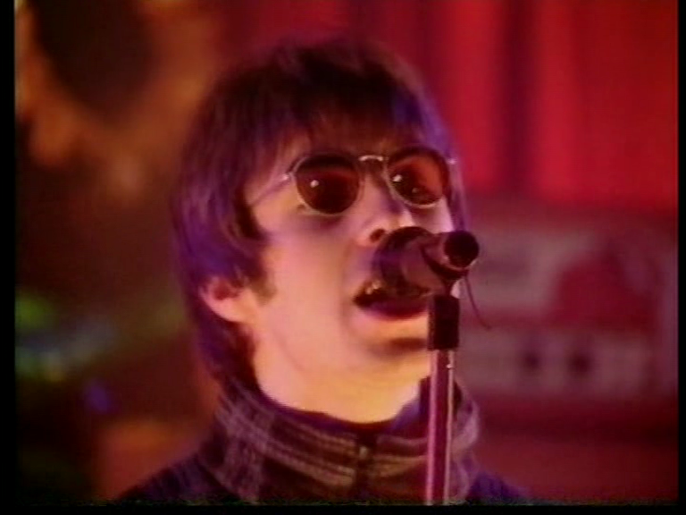 Oasis at Elstree Studios, London UK - December 14, 1994