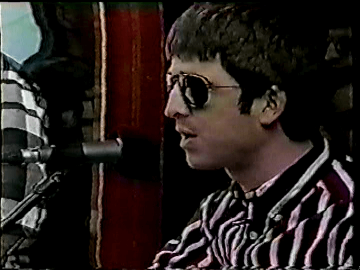 Oasis at Outside MuchMusic Studios; Toronto, Canada - March 14, 1995