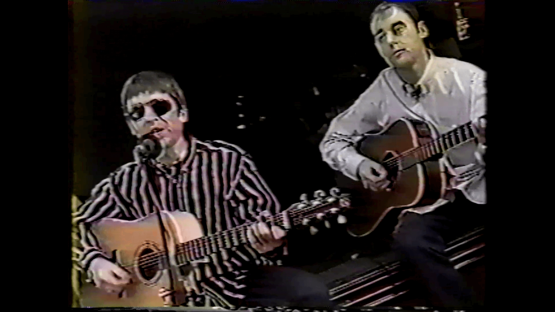 Oasis at Outside MuchMusic Studios; Toronto, Canada - March 14, 1995