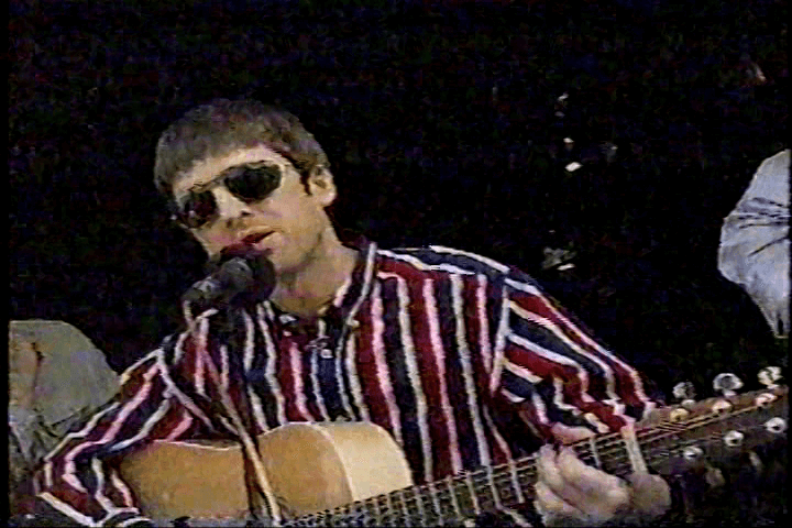 Oasis at Outside MuchMusic Studios; Toronto, Canada - March 14, 1995