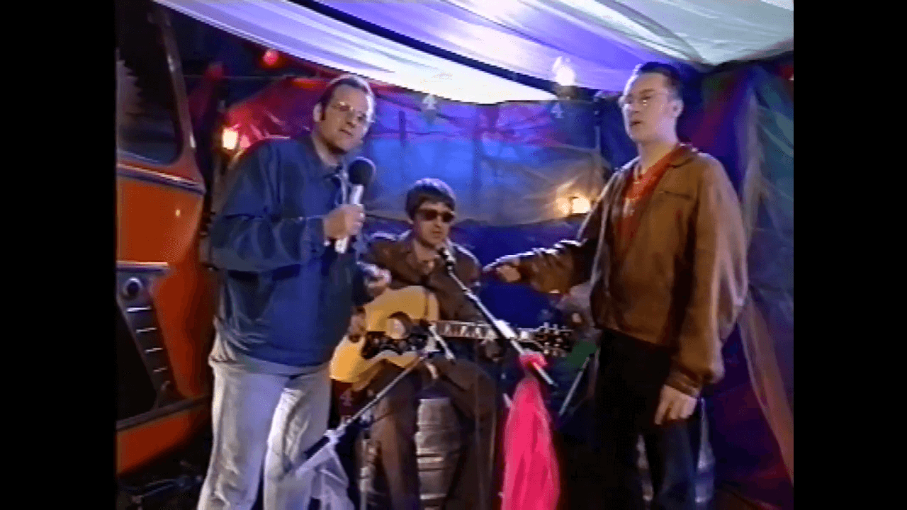 Oasis at Glastonbury; Somerset, UK - June 25, 1995