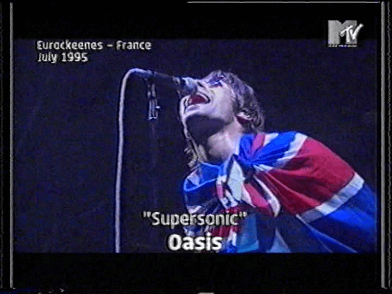 Oasis at Eurockeennes Festival; Belfort, France - July 8, 1995