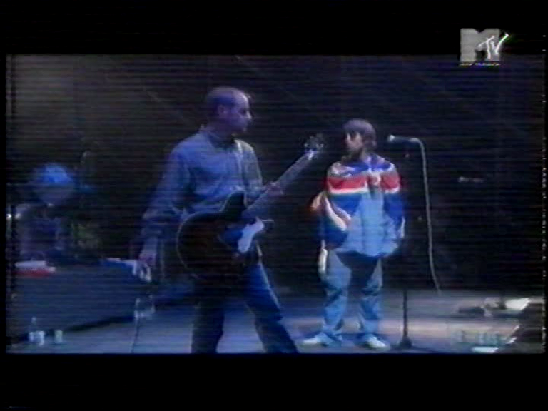 Oasis at Eurockeennes Festival; Belfort, France - July 8, 1995