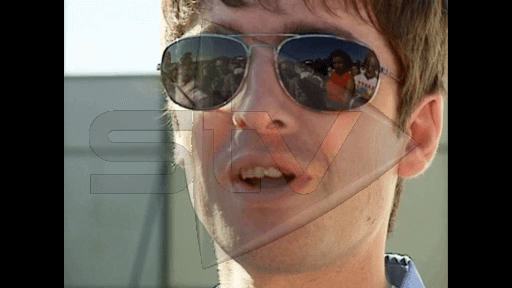 Noel Gallagher at Strathclyde Country Park, Lanarkshire, Scotland - August 5, 1995