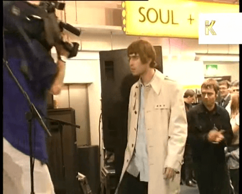 Oasis at Virgin Megastore; Oxford Street, London UK - October 1, 1995