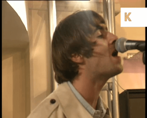 Oasis at Virgin Megastore; Oxford Street, London UK - October 1, 1995