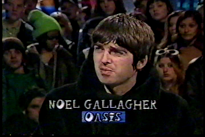 Noel Gallagher at MuchMusic Studios, Canada - December 13, 1995