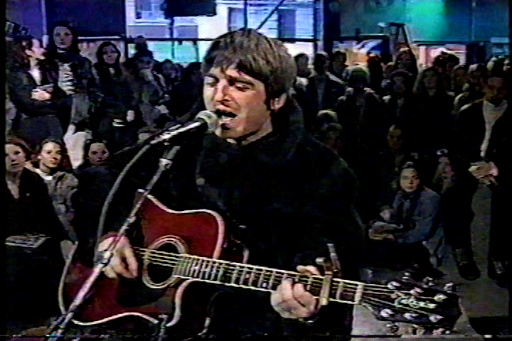 Noel Gallagher at MuchMusic Studios, Canada - December 13, 1995