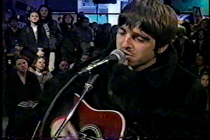 Noel Gallagher at MuchMusic Studios, Canada - December 13, 1995