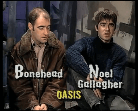 Oasis at MTV Studios, New York, USA - October 12, 1995