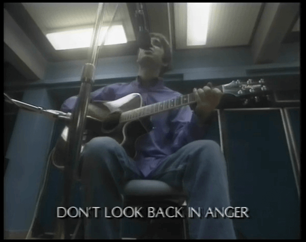 Noel Gallagher at GLR Studios, London, UK - November 2, 1995