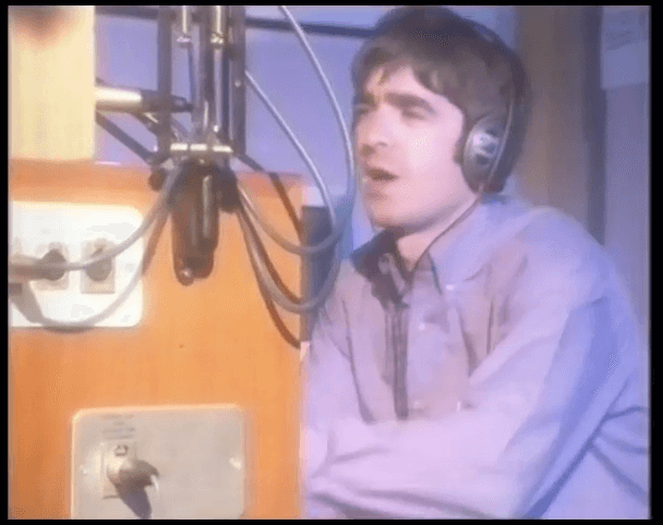 Noel Gallagher at GLR Studios, London, UK - November 2, 1995