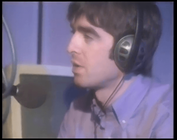 Noel Gallagher at GLR Studios, London, UK - November 2, 1995