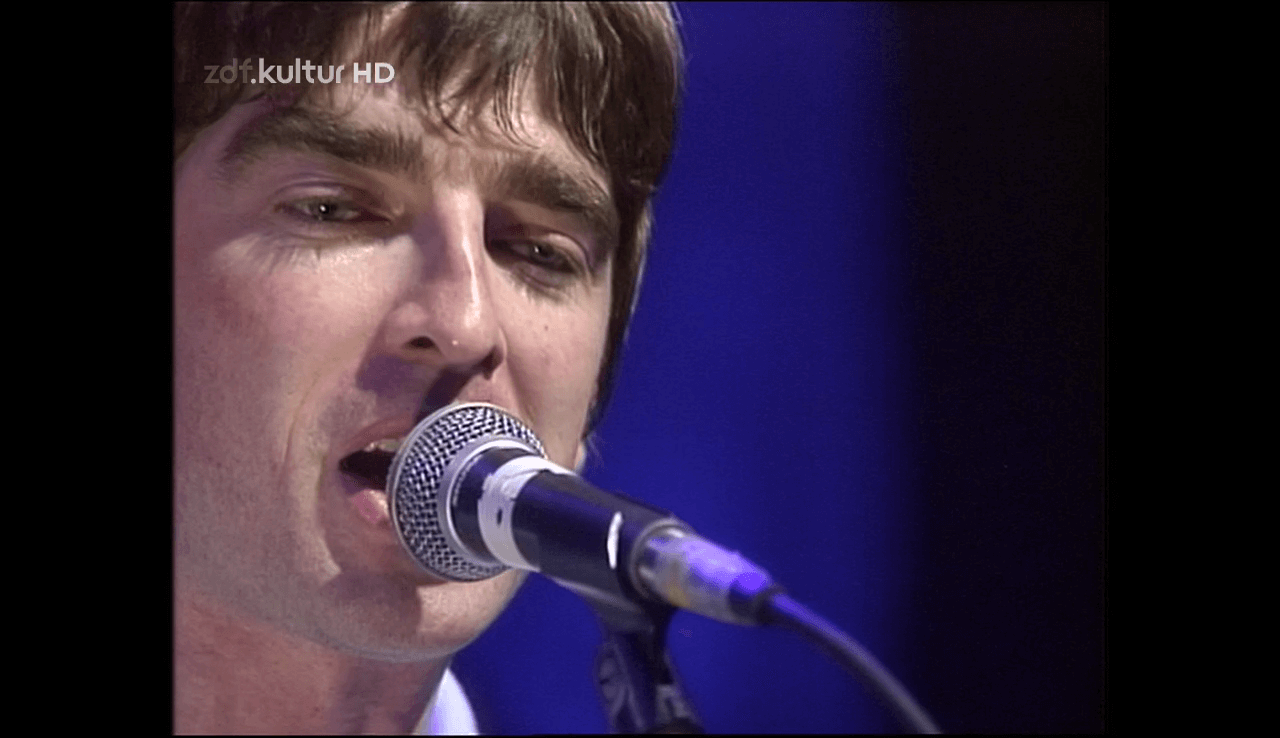 Oasis at BBC TV studios, London, England - November 28, 1995