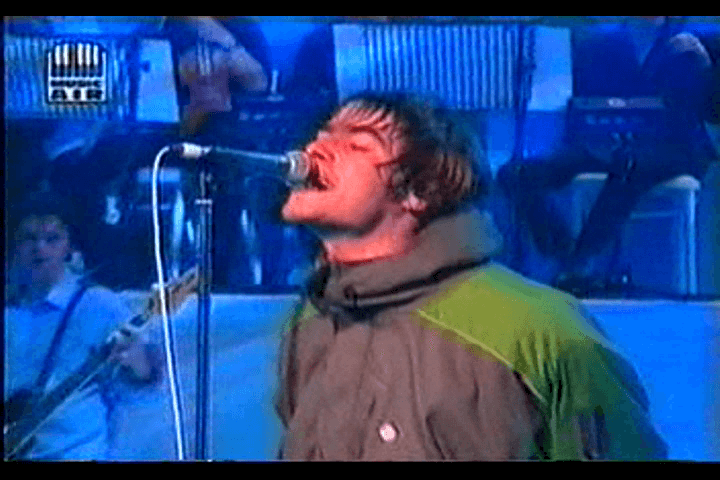 Oasis at White City Studios, London, England - December 22, 1995