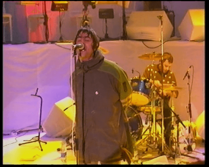 Oasis at White City Studios, London, England - December 22, 1995