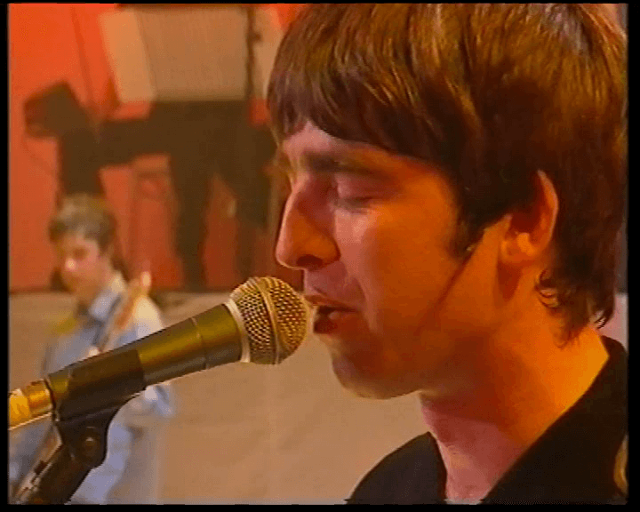 Oasis at White City Studios, London, England - December 22, 1995