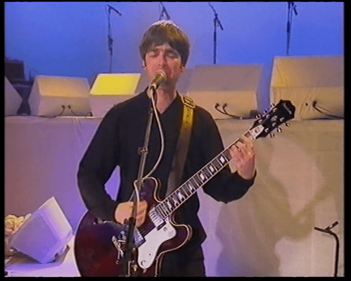 Oasis at White City Studios, London, England - December 22, 1995