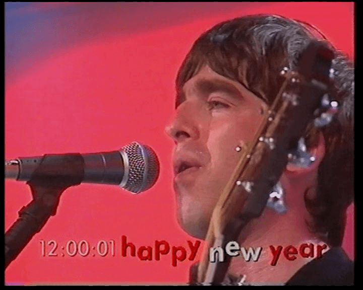 Oasis at White City Studios, London, England - December 22, 1995