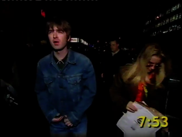 Oasis at NME BRAT Awards; London - January 23, 1996