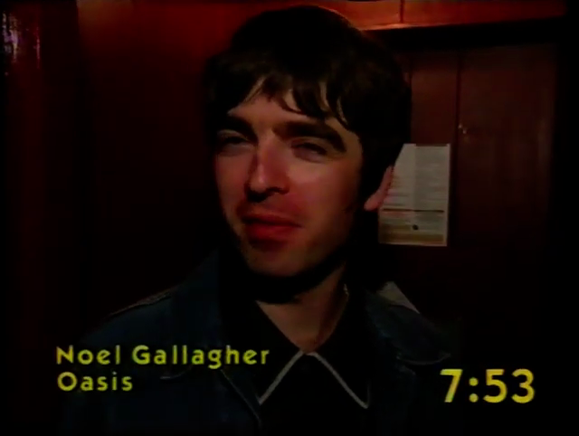 Oasis at NME BRAT Awards; London - January 23, 1996