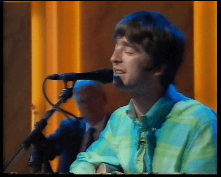 Oasis at RTE TV Studios, Dublin, Ireland - March 22, 1996