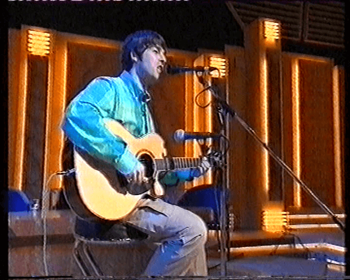 Oasis at RTE TV Studios, Dublin, Ireland - March 22, 1996