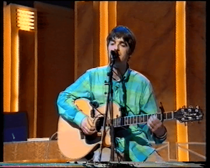 Oasis at RTE TV Studios, Dublin, Ireland - March 22, 1996