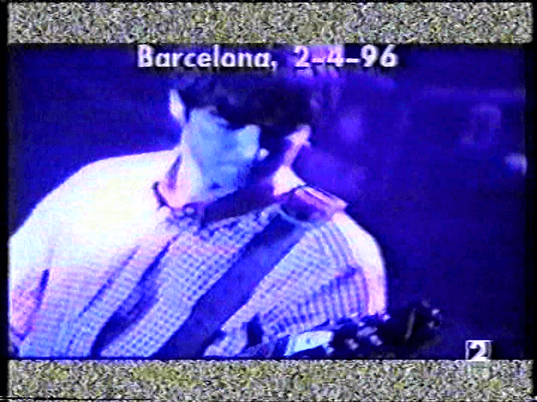 Oasis at Sald Zeleste; Barcelona, Spain - April 2, 1996