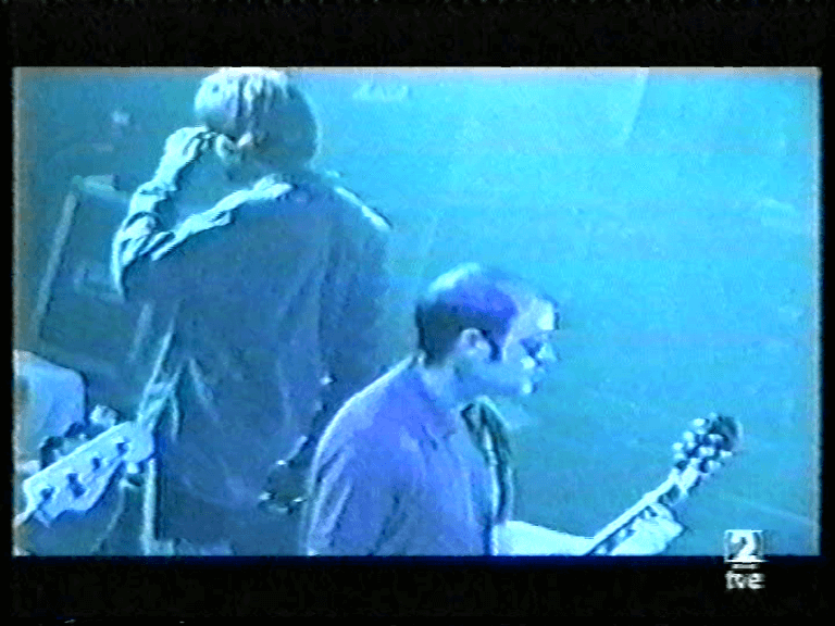 Oasis at Sald Zeleste; Barcelona, Spain - April 2, 1996