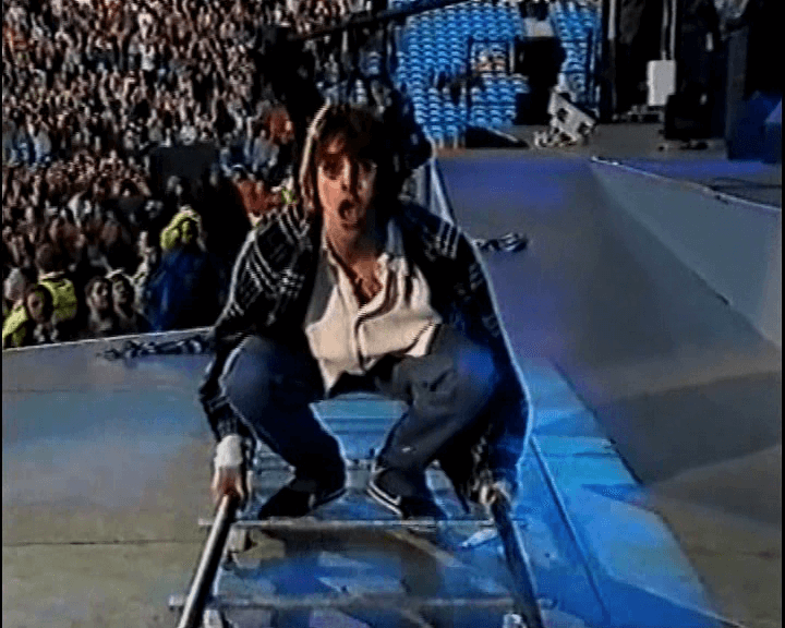 Oasis at Maine Road; Manchester, England - April 27, 1996