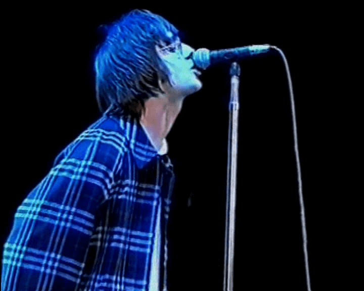 Oasis at Maine Road; Manchester, England - April 27, 1996