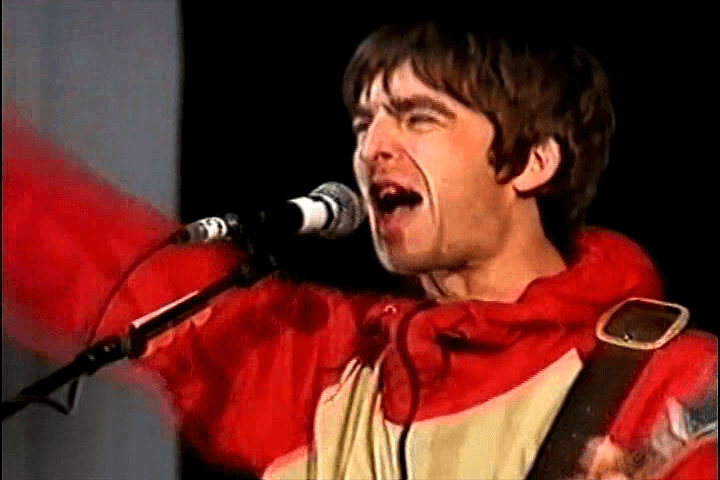 Oasis at Maine Road; Manchester, England - April 27, 1996