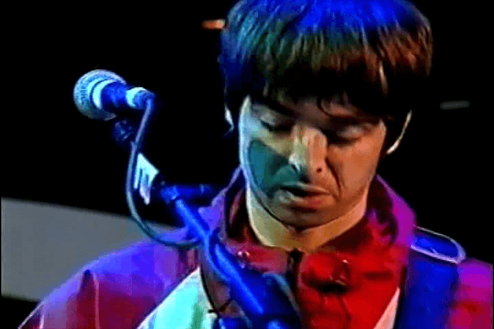 Oasis at Maine Road; Manchester, England - April 27, 1996