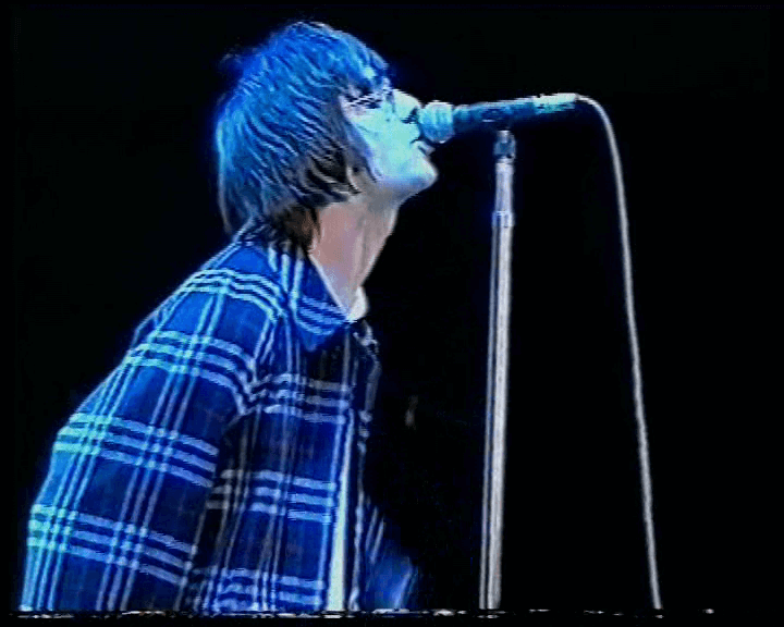 Oasis at Maine Road; Manchester, England - April 27, 1996