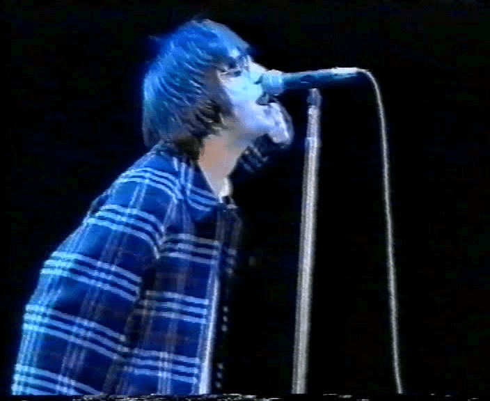 Oasis at Maine Road; Manchester, England - April 27, 1996