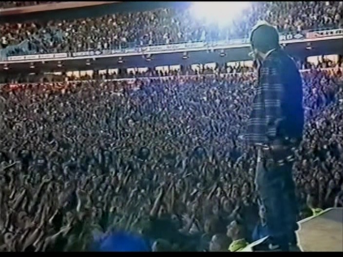 Oasis at Maine Road; Manchester, England - April 27, 1996