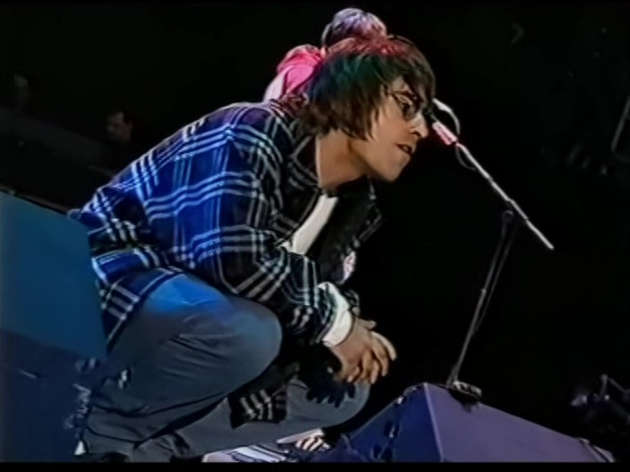 Oasis at Maine Road; Manchester, England - April 27, 1996