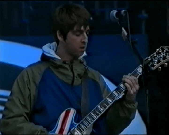 Oasis at Maine Road; Manchester, England - April 28, 1996