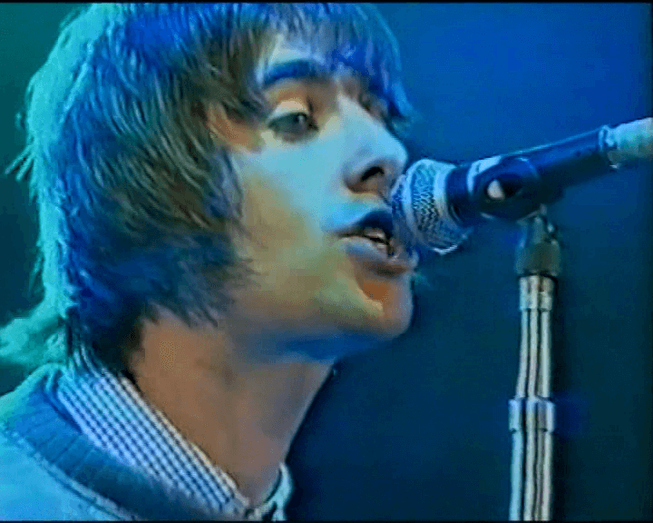 Oasis at Maine Road; Manchester, England - April 28, 1996