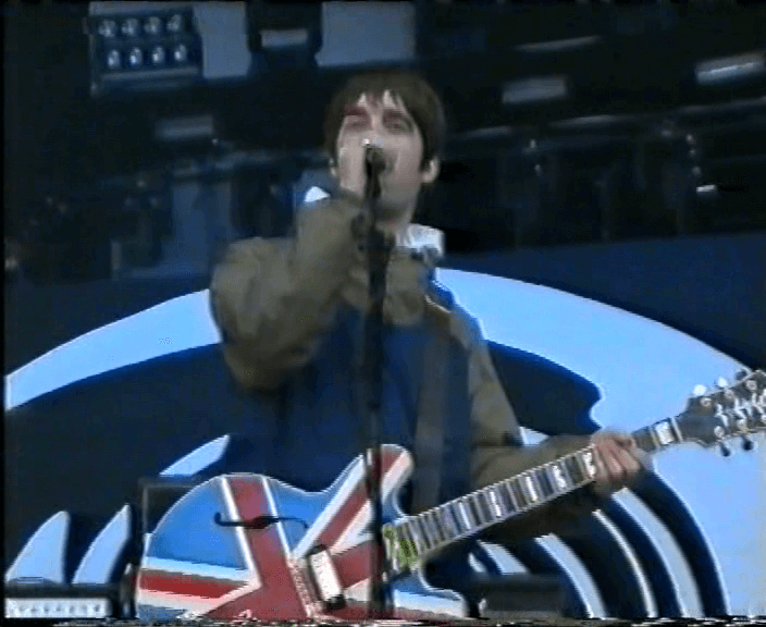 Oasis at Maine Road; Manchester, England - April 28, 1996