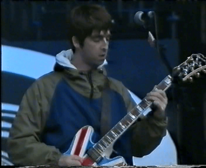 Oasis at Maine Road; Manchester, England - April 28, 1996