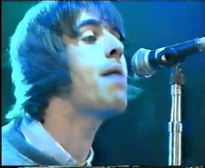 Oasis at Maine Road; Manchester, England - April 28, 1996