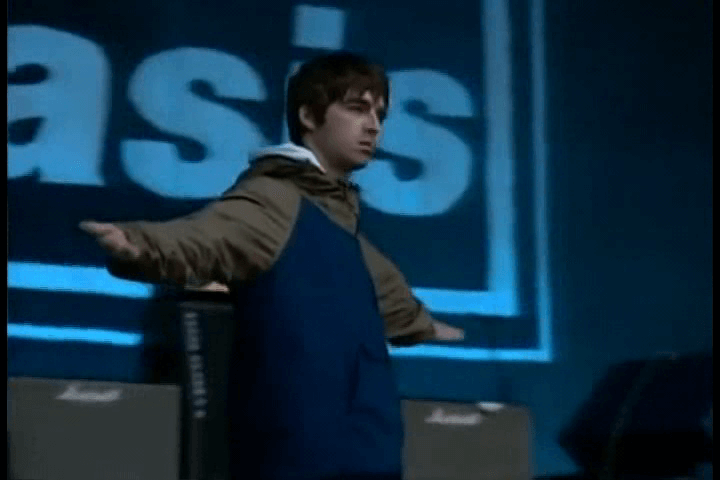 Oasis at Maine Road; Manchester, England - April 28, 1996