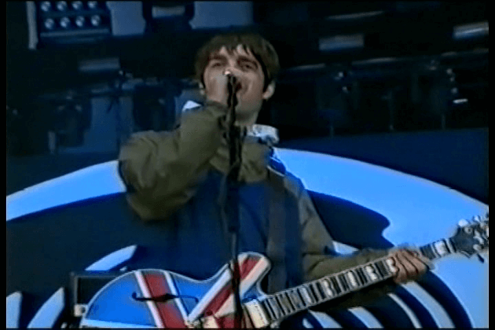 Oasis at Maine Road; Manchester, England - April 28, 1996