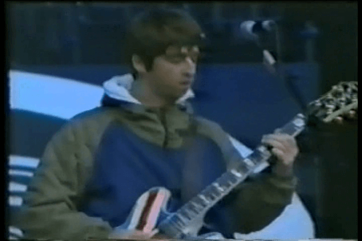 Oasis at Maine Road; Manchester, England - April 28, 1996