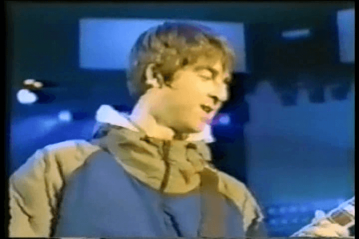 Oasis at Maine Road; Manchester, England - April 28, 1996