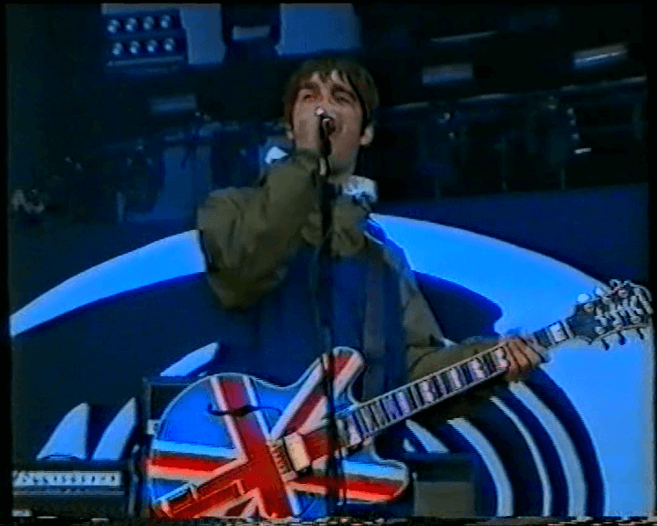 Oasis at Maine Road; Manchester, England - April 28, 1996