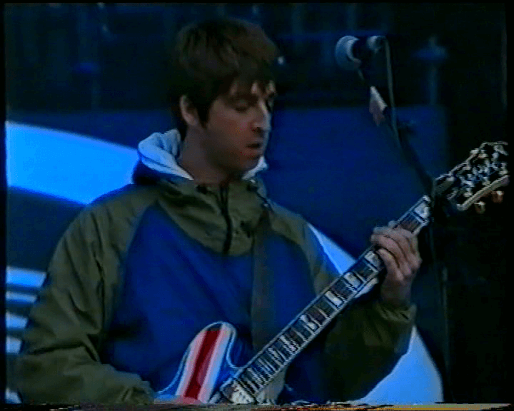 Oasis at Maine Road; Manchester, England - April 28, 1996